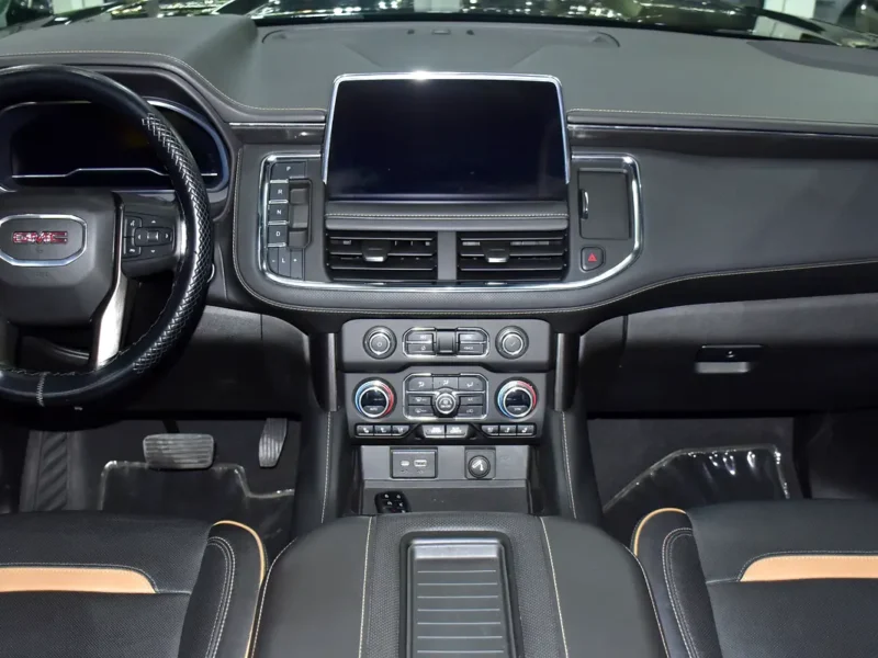 2023 GMC Yukon AT4 8 Cylinders Petrol Engine Black SUV GCC Specs Automatic Transmission