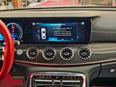 2023 Mercedes Benz AMG GT 63 S E PERFORMANCE 4.0L 8 Cylinders Engine Black Red Coupe