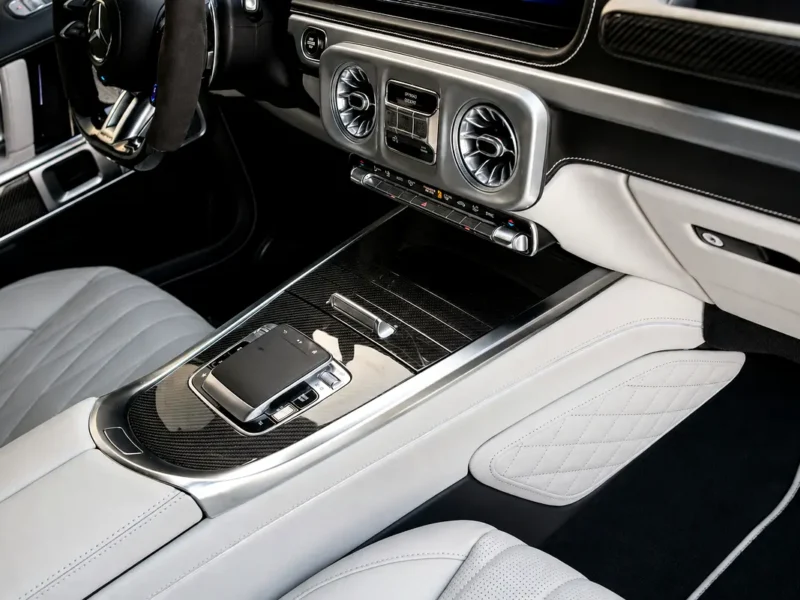 2025 Mercedes-Benz G-Class G 63 AMG 4.0 Litres V8 Biturbo Petrol Engine Black White SUV Automatic