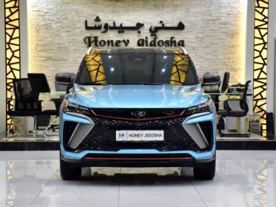 2025 Geely Coolray GF 4 Cylinders Petrol Engine Blue Black Crossover GCC Specs Automatic