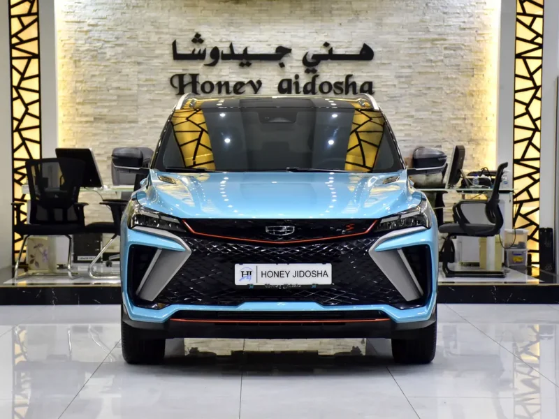 2025 Geely Coolray GF 4 Cylinders Petrol Engine Blue Black Crossover GCC Specs Automatic