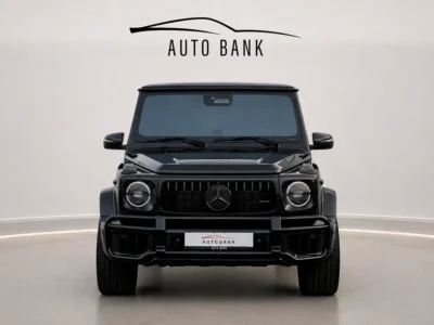 2025 Mercedes-Benz G-Class G 63 AMG 4.0 Litres V8 Biturbo Petrol Engine Black White SUV Automatic