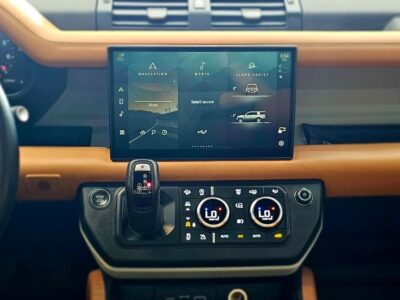 2023 Land Rover Defender 130 HSE P400 X-Dynamic 3.0L 6 Cylinders Hybrid Engine Black Tan SUV
