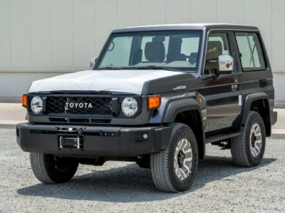 2026 Toyota Land Cruiser 70 Series LC 71 VXR 4.0L 6 Cylinders Petrol Engine Grey Tan SUV GCC