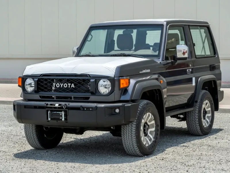 2026 Toyota Land Cruiser 70 Series LC 71 VXR 4.0L 6 Cylinders Petrol Engine Grey Tan SUV GCC