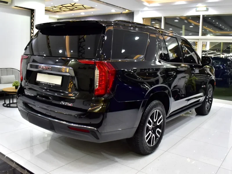2023 GMC Yukon AT4 8 Cylinders Petrol Engine Black SUV GCC Specs Automatic Transmission