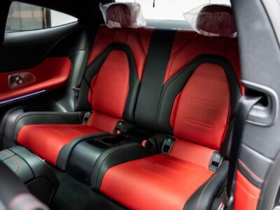 2026 Mercedes-AMG CLE 53 3.0-liter turbocharged inline-6 Petrol Engine Black Red Coupe