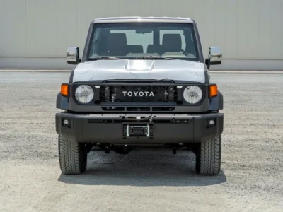 2026 Toyota Land Cruiser 70 Series LC 71 VXR 4.0L 6 Cylinders Petrol Engine Grey Tan SUV GCC
