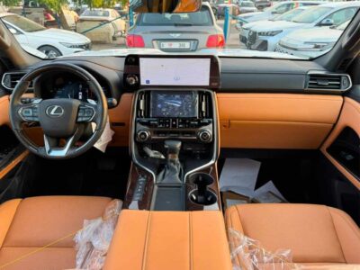 2026 Lexus LX600 SIGNATURE 3.5 Litres V6 PETROL Engine Black Tan SUV GCC Specs Automatic