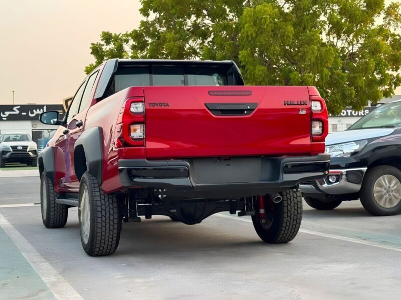 2026 Toyota Hilux GR SPORT 2.8 Litres 4 Cylinders Diesel Engine Red Black Pickup Truck GCC Specs