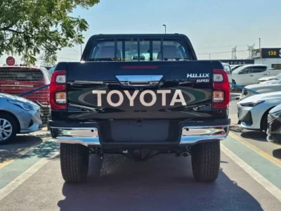 2026 Toyota Hilux SR5 TRD 4.0 Litres 6 Cylinders Petrol Engine Black Red Pickup Truck GCC Specs