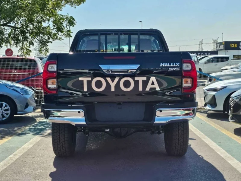 2026 Toyota Hilux SR5 TRD 4.0 Litres 6 Cylinders Petrol Engine Black Red Pickup Truck GCC Specs