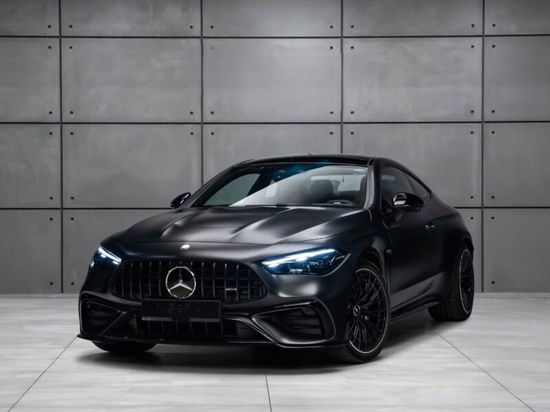 2026 Mercedes-AMG CLE 53 3.0-liter turbocharged inline-6 Petrol Engine Black Red Coupe