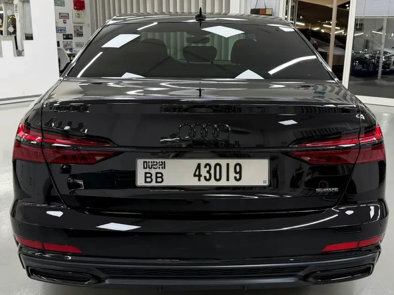 2021 Audi A6 2.0 TFSI 4 Cylinders Plug-in Hybrid Engine Black Sedan European Specs Very Clean Car