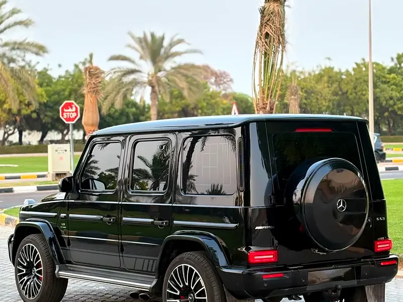2019 Mercedes-Benz G-Class G 63 AMG 4.0L V8 Biturbo Petrol Engine Black Brown SUV GCC Specs