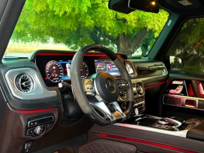 2019 Mercedes-Benz G-Class G 63 AMG 4.0L V8 Biturbo Petrol Engine Black Brown SUV GCC Specs