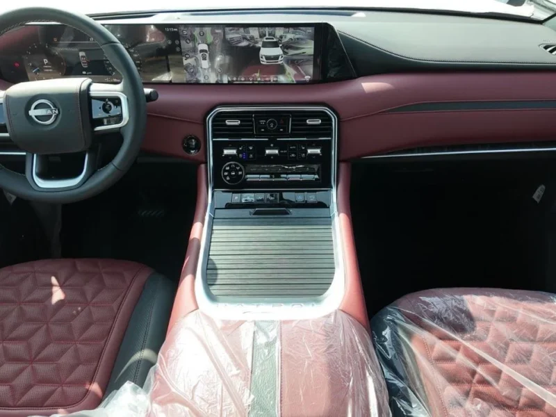 2026 Nissan Patrol LE Platinum City 3.5 Litres Twin-Turbo V6 Petrol Engine Grey Red SUV GCC