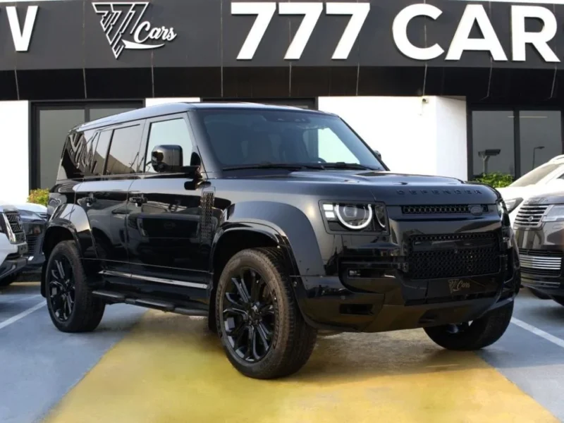 2026 Land Rover Defender OCTA 4.4L Twin-Turbo Petrol V8 Octa Black Tan SUV GCC Specs