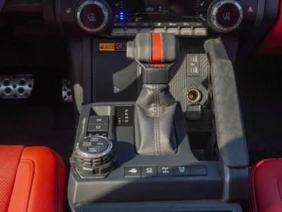 2026 Toyota Tacoma TRD Pro Hybrid i-FORCE MAX 2.4L 4 Cylinders Engine Grey Red Pickup Truck