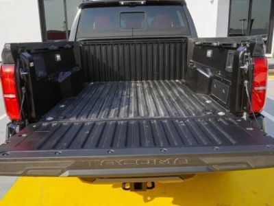 2026 Toyota Tacoma TRD Pro Hybrid i-FORCE MAX 2.4L 4 Cylinders Engine Grey Red Pickup Truck