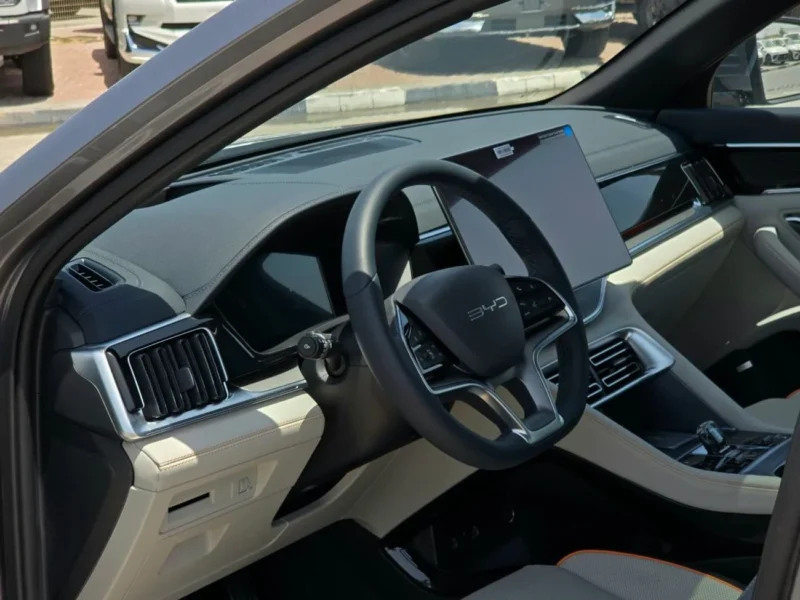 2026 BYD Song Plus PREMIUM 1.5 Litres 4 Cylinders Plug-in Hybrid Engine Silver Beige SUV GCC Specs