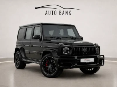2022 Mercedes-Benz G-Class G 63 AMG 4.0 Litres V8 Biturbo Petrol Engine Black Red SUV GCC