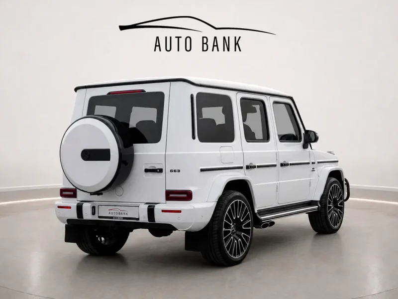 2024 Mercedes-Benz G-Class G 63 AMG 4.0 Litres V8 Biturbo Petrol Engine White SUV Automatic