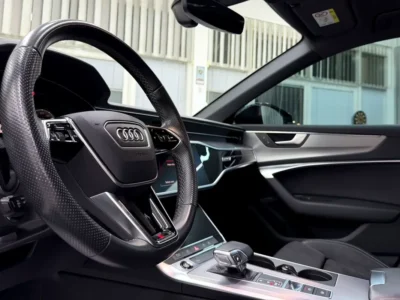 2021 Audi A6 2.0 TFSI 4 Cylinders Plug-in Hybrid Engine Black Sedan European Specs Very Clean Car
