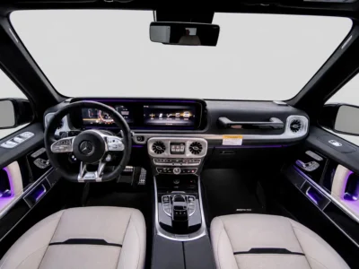 2024 Mercedes-Benz G-Class G 63 AMG 4.0 Litres V8 Biturbo Petrol Engine White SUV Automatic