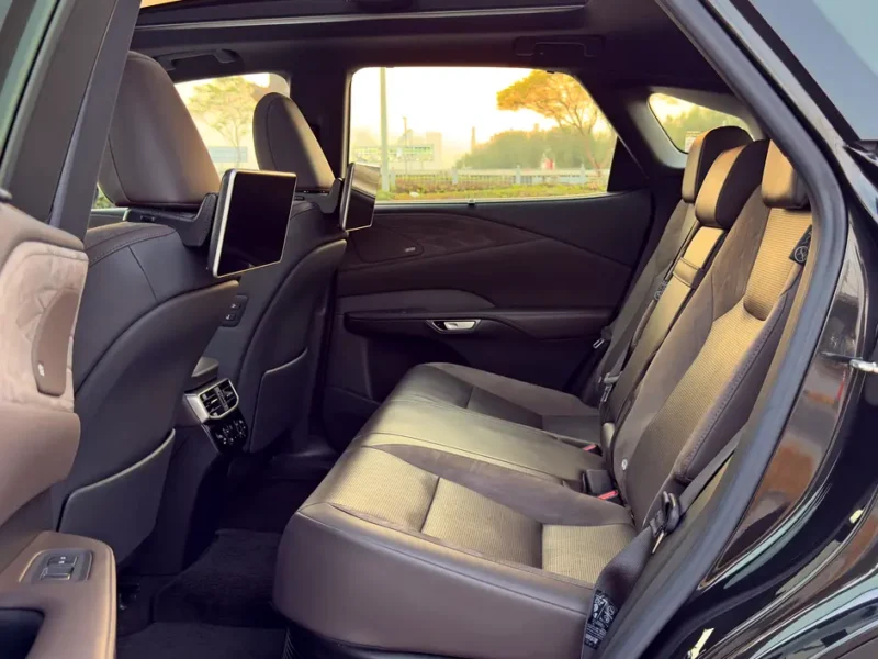 2023 Lexus RX-Series RX 350h Platinum 4 Cylinders Hybrid Engine Black Brown SUV GCC Specifications