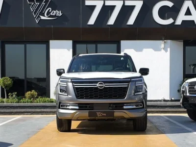 2026 Nissan Patrol LE Platinum City 3.5 Litres Twin-Turbo V6 Petrol Engine Grey Red SUV GCC