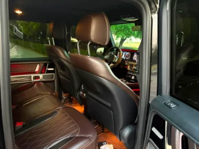2019 Mercedes-Benz G-Class G 63 AMG 4.0L V8 Biturbo Petrol Engine Black Brown SUV GCC Specs