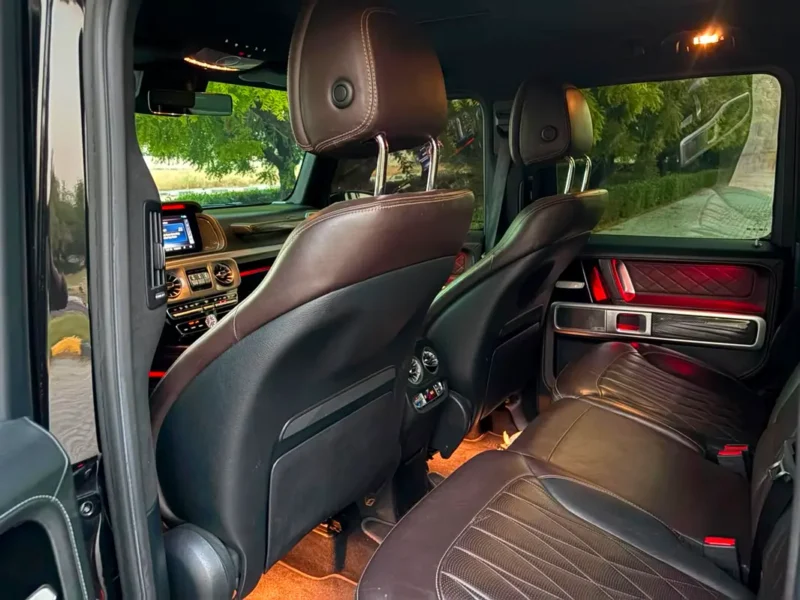 2019 Mercedes-Benz G-Class G 63 AMG 4.0L V8 Biturbo Petrol Engine Black Brown SUV GCC Specs