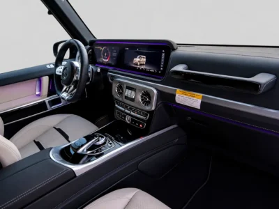 2024 Mercedes-Benz G-Class G 63 AMG 4.0 Litres V8 Biturbo Petrol Engine White SUV Automatic