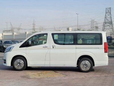 2024 Toyota Granvia 3.5L V624 Valve DOHC VVT-i Petrol Engine White Beige Van GCC Specs