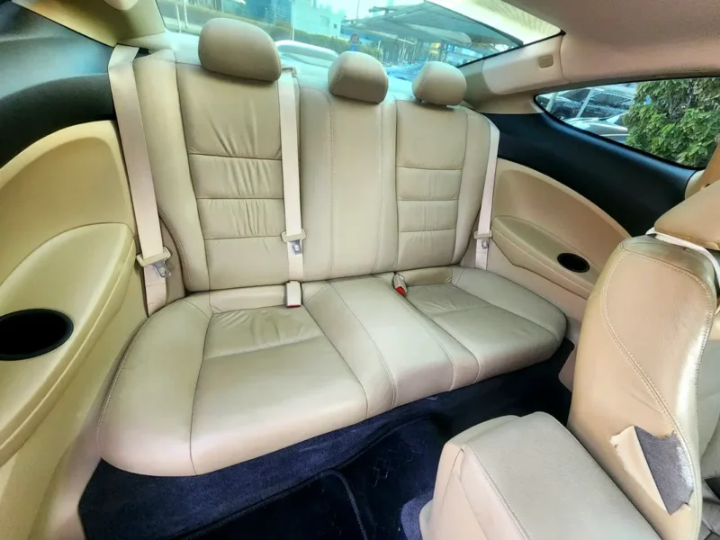 2009 Honda Accord Sport 6 Cylinders Petrol Engine Black Beige Coupe GCC Specs Full Option