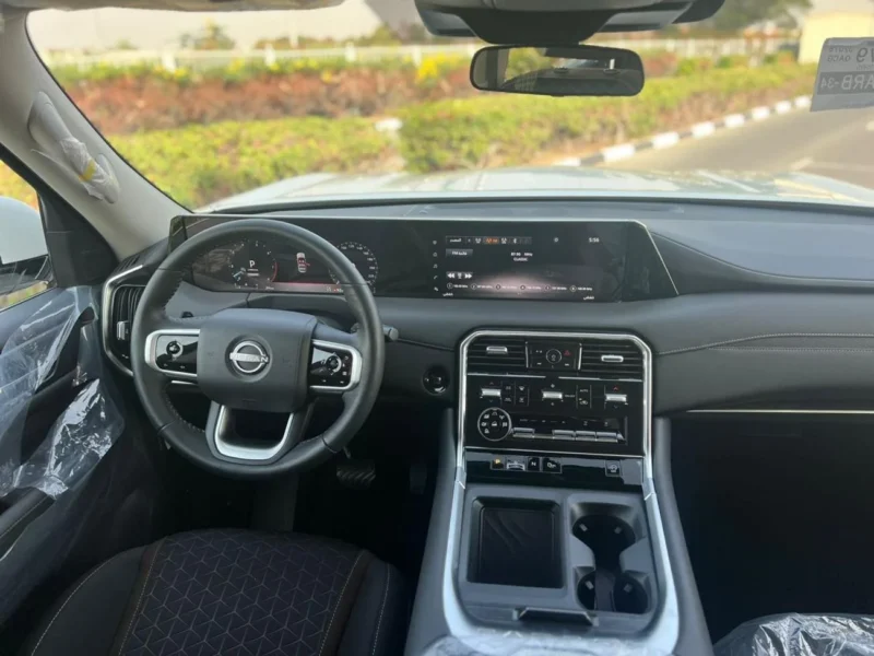 2026 Nissan Patrol XE 3.8 Litres 6 Cylinders Petrol Engine White Black SUV GCC Specs Automatic