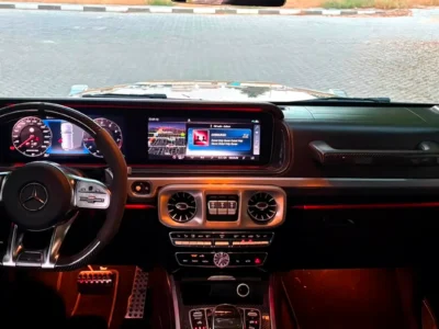 2019 Mercedes-Benz G-Class G 63 AMG 4.0L V8 Biturbo Petrol Engine Black Brown SUV GCC Specs