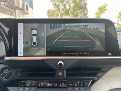 2023 Toyota Crown Premium Hybrid 2.5 Litres 4 Cylinders Engine Grey Beige Sedan GCC Specs