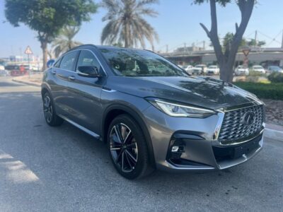 2023 Infiniti QX55 ESSENTIAL 2.0 Litres 4 Cylinders Petrol Engine Grey Beige SUV GCC Specs Automatic