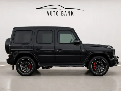 2022 Mercedes-Benz G-Class G 63 AMG 4.0 Litres V8 Biturbo Petrol Engine Black Red SUV GCC