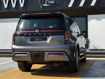 2026 Nissan Patrol LE Platinum City 3.5 Litres Twin-Turbo V6 Petrol Engine Grey Red SUV GCC