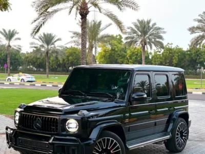 2019 Mercedes-Benz G-Class G 63 AMG 4.0L V8 Biturbo Petrol Engine Black Brown SUV GCC Specs