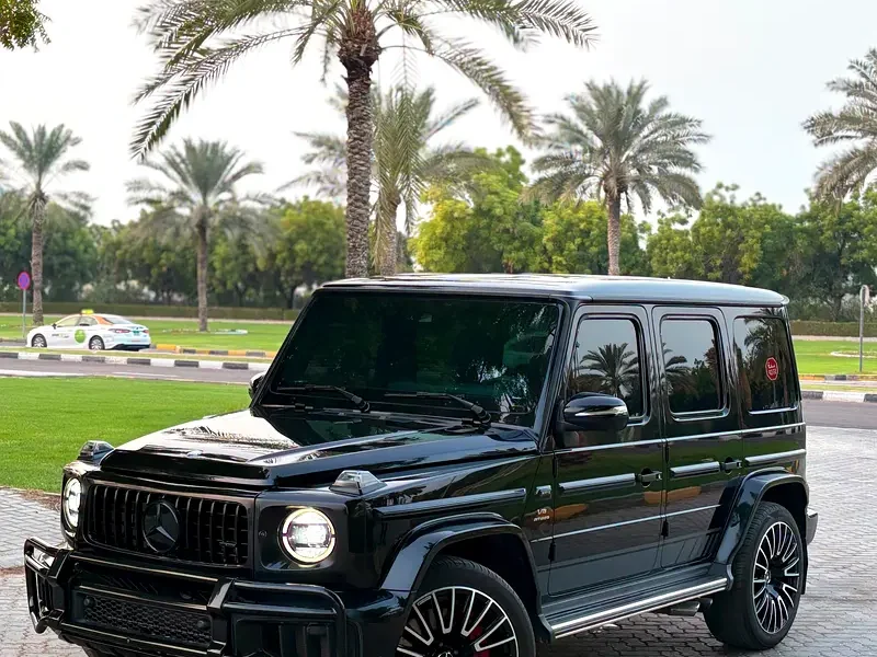 2019 Mercedes-Benz G-Class G 63 AMG 4.0L V8 Biturbo Petrol Engine Black Brown SUV GCC Specs