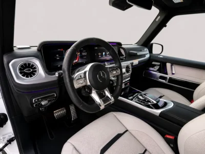 2024 Mercedes-Benz G-Class G 63 AMG 4.0 Litres V8 Biturbo Petrol Engine White SUV Automatic
