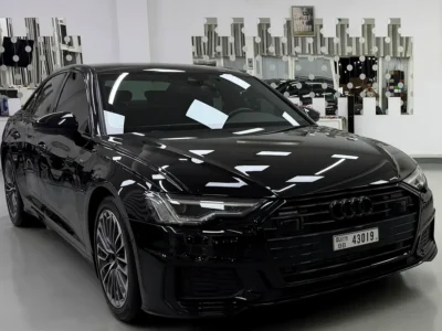 2021 Audi A6 2.0 TFSI 4 Cylinders Plug-in Hybrid Engine Black Sedan European Specs Very Clean Car