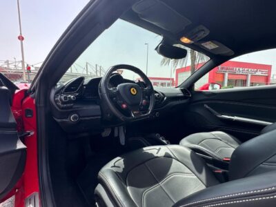 2017 Ferrari 488 GTB HIGH SPEC 3.9L Twin-Turbocharged V8 Engine Red Black Coupe Japanese Specs