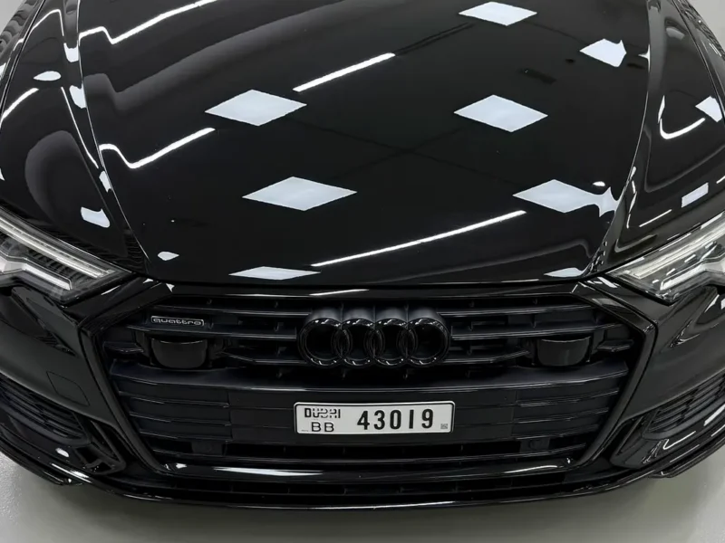 2021 Audi A6 2.0 TFSI 4 Cylinders Plug-in Hybrid Engine Black Sedan European Specs Very Clean Car