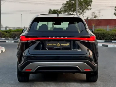 2023 Lexus RX-Series RX 350h Platinum 4 Cylinders Hybrid Engine Black Brown SUV GCC Specifications