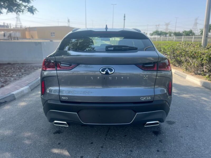 2023 Infiniti QX55 ESSENTIAL 2.0 Litres 4 Cylinders Petrol Engine Grey Beige SUV GCC Specs Automatic